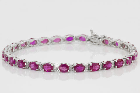 Ruby and Diamond Bracelet