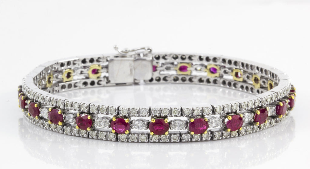 Ruby and Diamond Bracelet - OUT OF STOCK
